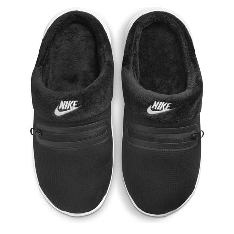 nike bedroom slippers|nike burrow slippers in black.